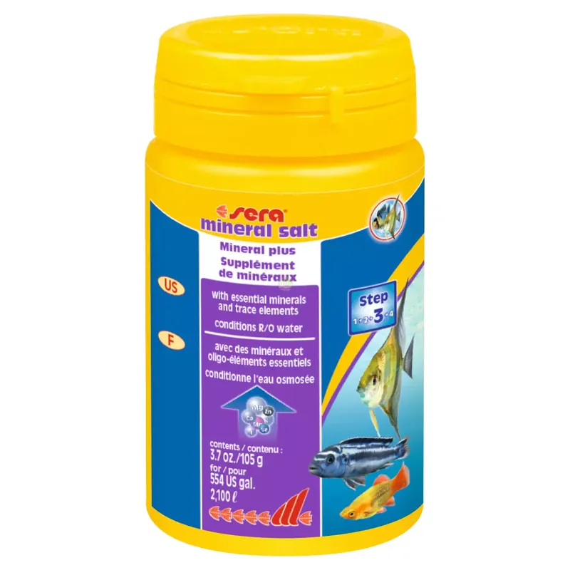 Cena promocyjna Sera mineral salt [105g] - minerały do RO