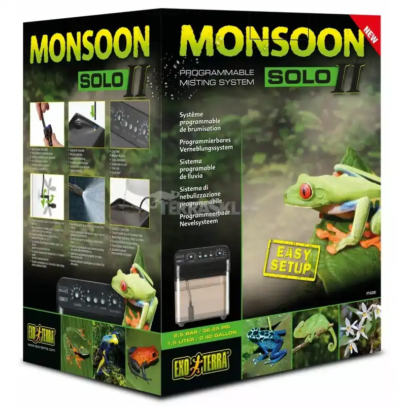 Wysoka jakość System zraszający Monsoon Solo II
