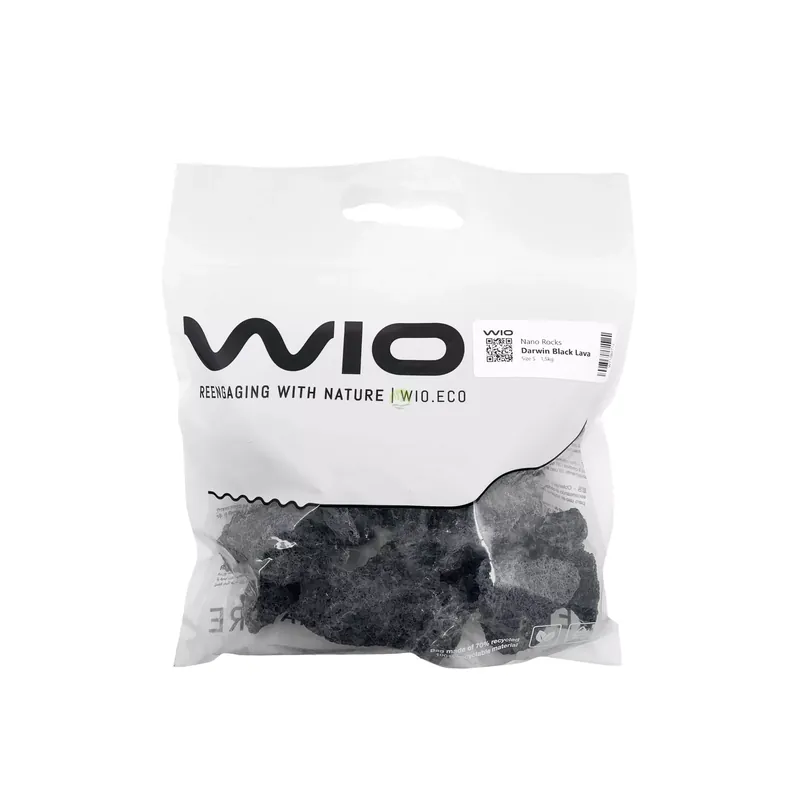 Taniej Wio Darwin Black Lava Nano Rock [1,5kg] 1-10cmskała naturalna