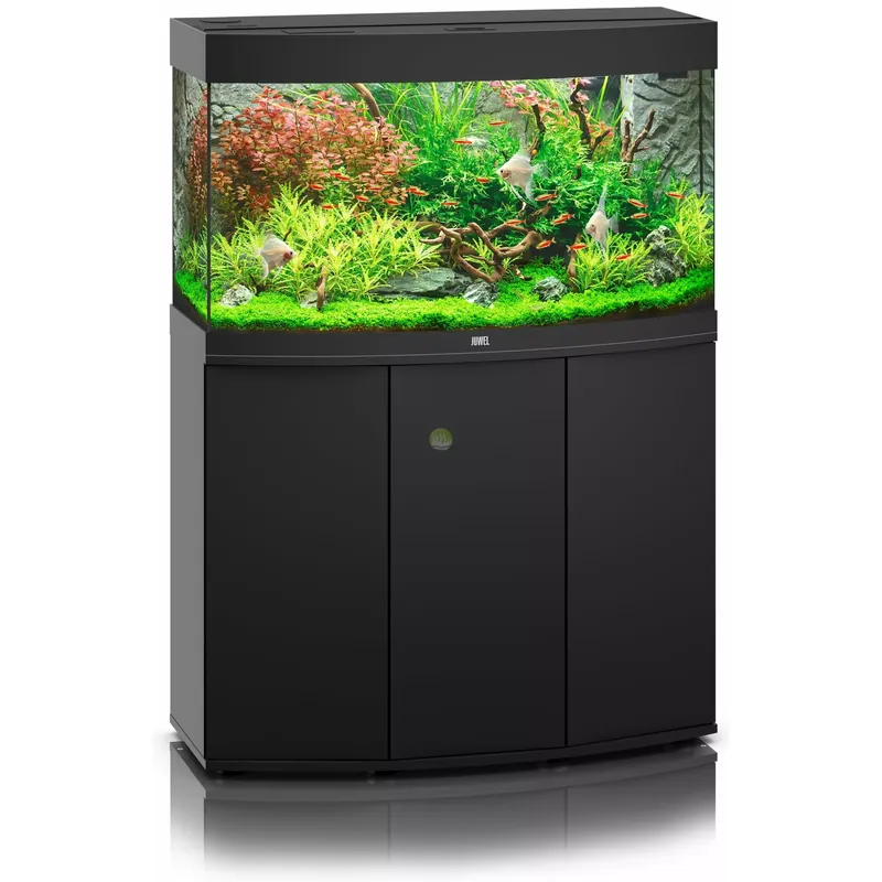 Zestaw akwariowy JUWEL Vision 180 LED 92x41x55cm + SZAFKAczarny Popularny