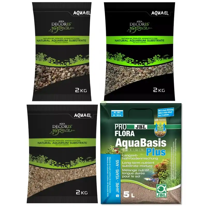 Zestaw podłoża do akwarium 80cm Bestseller