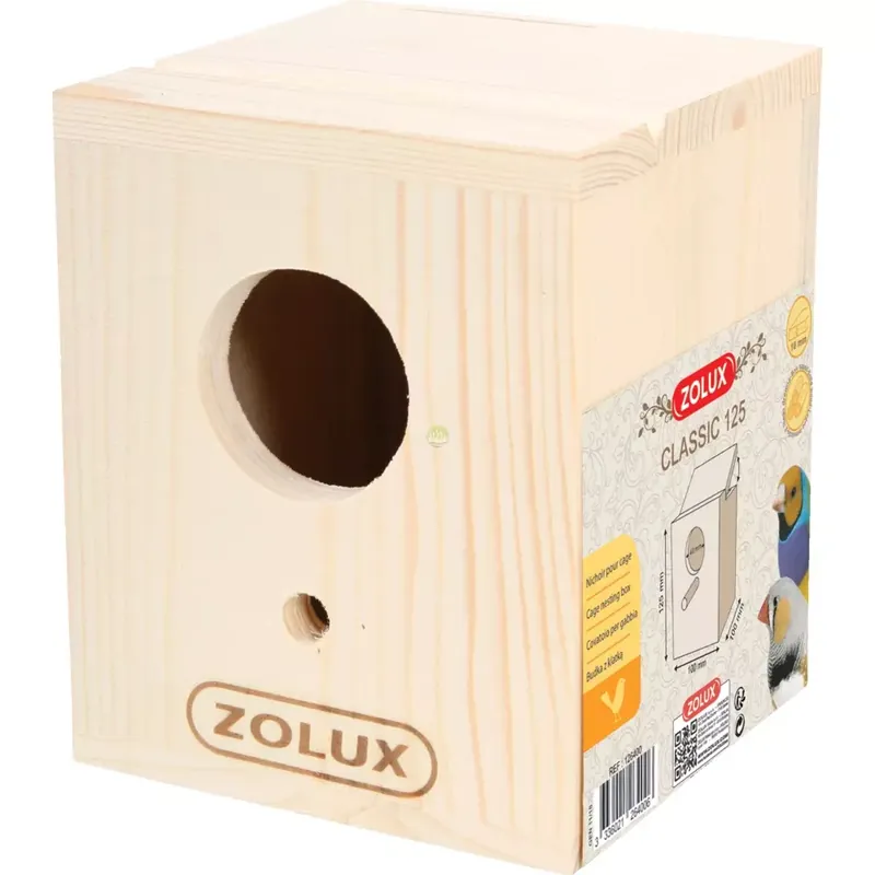 ZOLUX Budka dla ptaków Classic 125 Ostatnia szansa