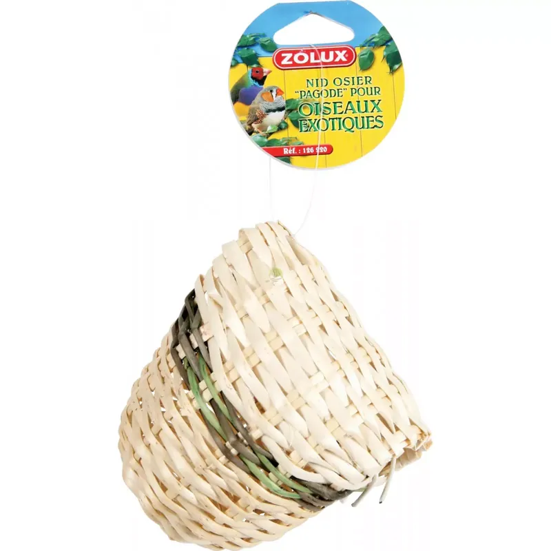 ZOLUX Gniazdo dla ptaków Pagoda małe Premium