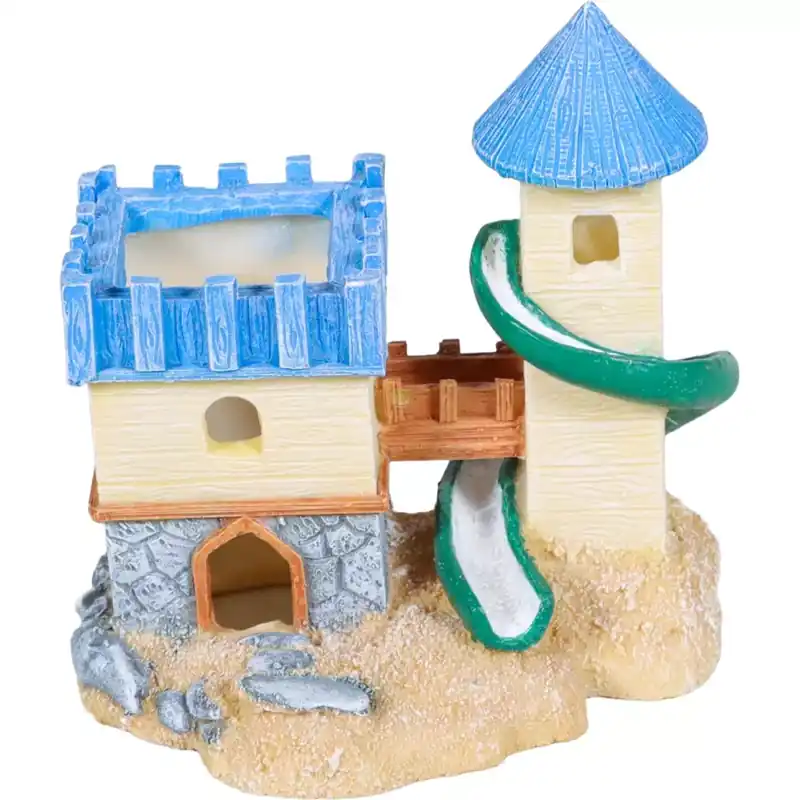 Darmowy zwrot Zolux Ozdoba do akwarium domek Rivage 2 10x8 x 8,8cm