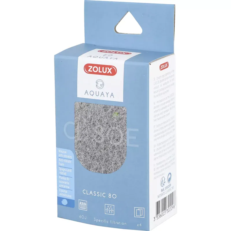 Hit cenowy Zolux Wkład do filtra na glony Nitrate AQUAYA Classic 80