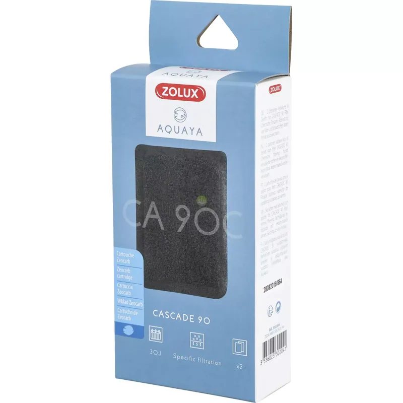 Hit cenowy Zolux Wkład do filtra, filtracja chemiczna Zeocarb AQUAYA Cascade 90