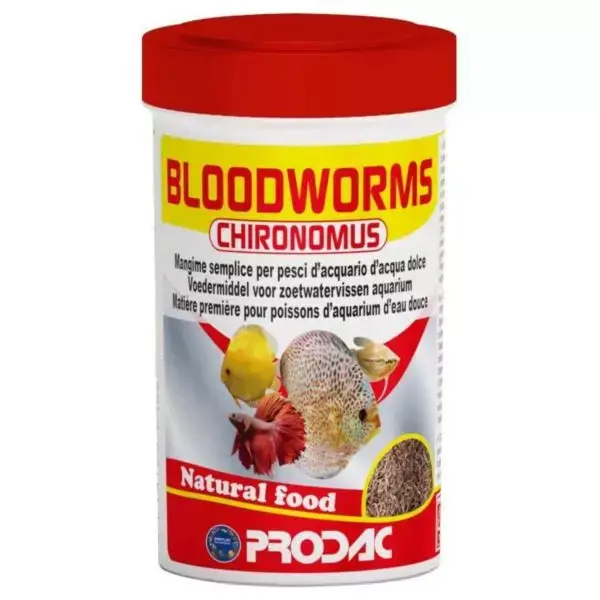Prodac Bloodworms Chyronomus 100ml/7gliofilizowana ochotka Sprawdź teraz