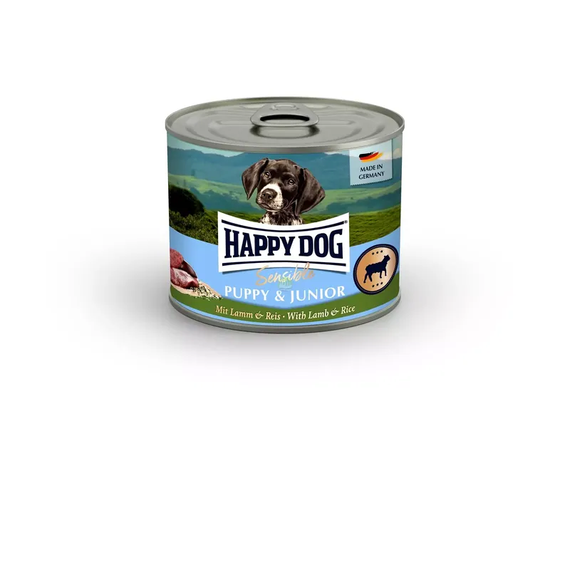 Sensible Puppy&Junior, karma mokra, dla psa, jagnięcina i ryż, 200g, puszka Oferta limitowana