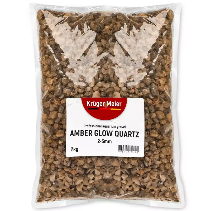 Kruger Meier Amber Glow Quartz 2-5mmŻwirek do akwarium 2kg Zamów teraz