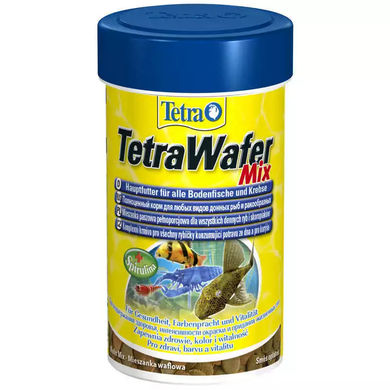 TETRA Wafer Mix - pokarm dla ryb mięsożernych i roślinożernych strefy przydennej oraz skorupiaków Rabat
