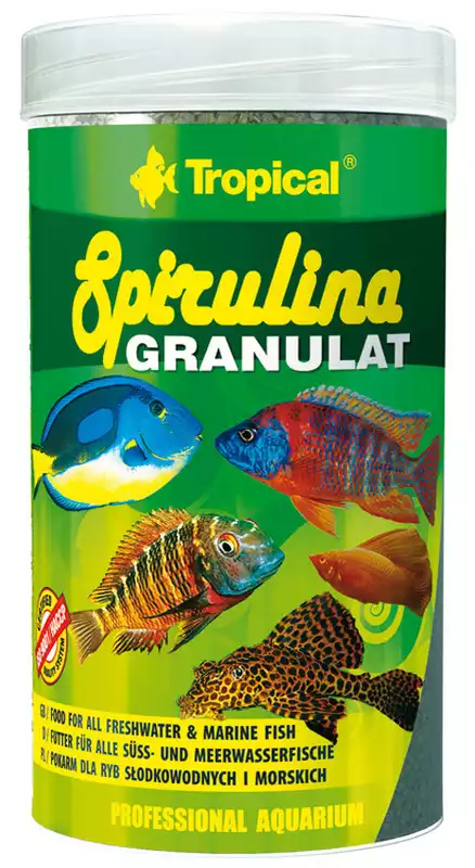 Do wyczerpania zapasów TROPICAL SPIRULINA GRANULAT - pokarm roślinny w formie granulatu z dodatkiem spiruliny