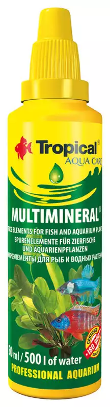 TROPICAL MULTIMINERAL - preparat z mikroelementami do akwariów słodkowodnych Popularny