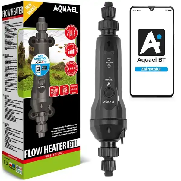 Rabat AQUAEL Flow Heater BT (133583) - Grzałka przepływowa do akwarium 50-1000l