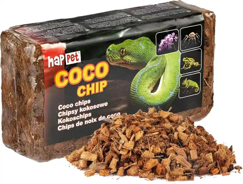 Sprawdź teraz Happet Coco Chip 500g (D601) - Podłoże kokosowe do terrarium