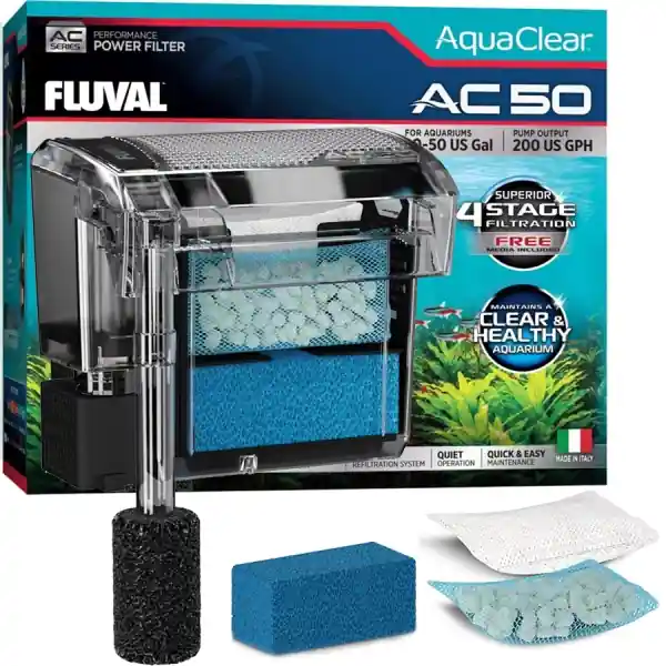 FLUVAL AquaClear AC50 (19610) - Filtr kaskadowy do akwarium 76-190L Rabat
