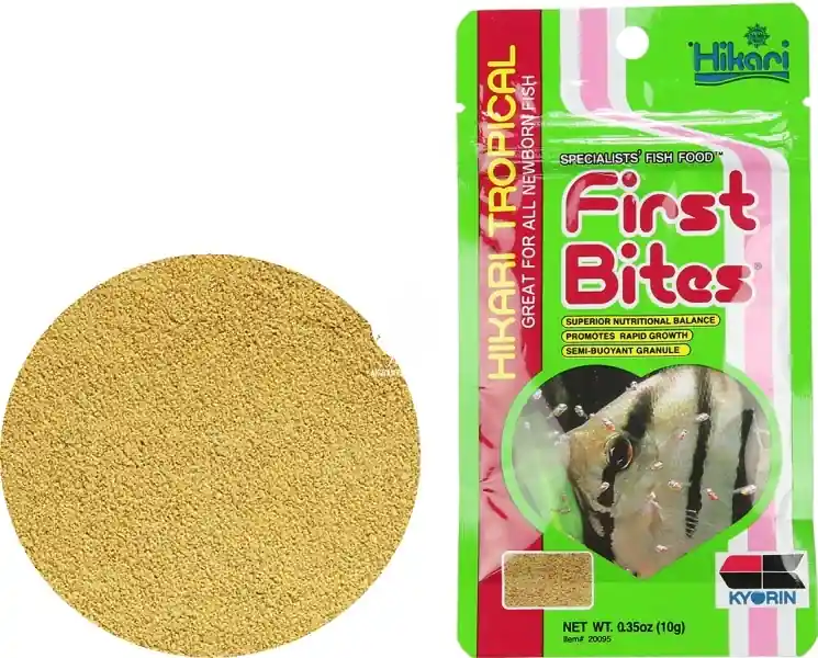 Okazja HIKARI First Bites 10g (20095) - Wolno tonący pokarm dla narybku ryb tropikalnych