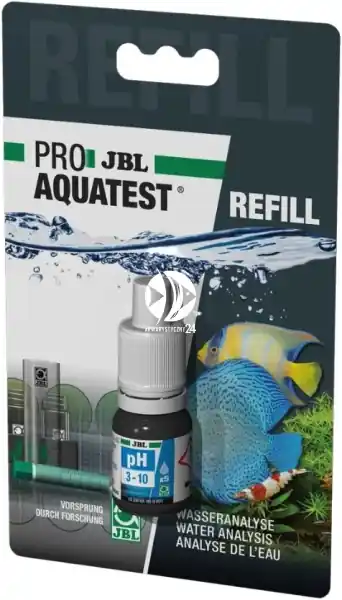 JBL Uzupełnienie testu pH 3,0-10,0 (24102) - Odczynnik uzupełniający test pH 3,0-10,0 Sprawdź teraz