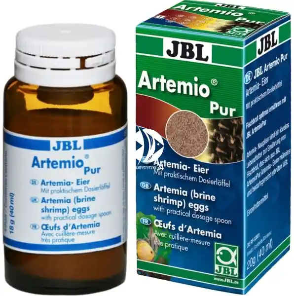 JBL ArtemioPur 40ml (30907) - Artemia do wylęgu, żywy pokarm dla młodych ryb akwariowych. Zamów teraz