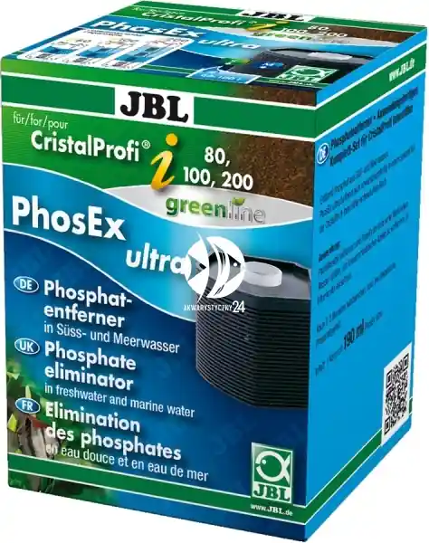 Ekspresowa dostawa JBL CristalProfi i Phosex Ultra (60931) - Wkład usuwający fosforany (PO4) do filtrów akwarystycznych JBL i80 i100 i200.