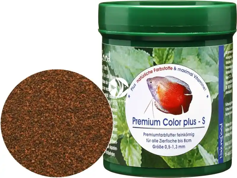Kup online NATUREFOOD Premium Color Plus S 50g (32110) - Tonący pokarm wybarwiający dla ryb wszystkożernych