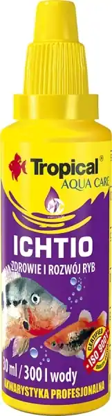 TROPICAL Ichtio 30ml (32131) - Preparat na ospę rybią (kulorzęska) Popularny