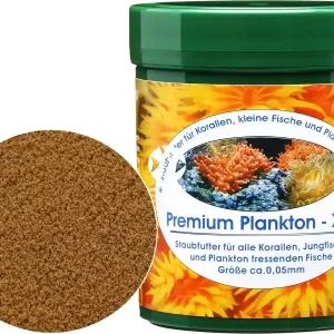 NATUREFOOD Premium Plankton XXS 45g - Pływający pokarm dla korali, narybku, ryb słodkowodnych i morskich Sprawdź teraz