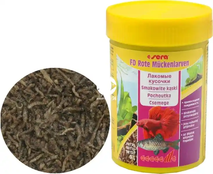 SERA FD Bloodworms 100ml (01140) - Liofilizowane larwy komarów Najlepsza cena