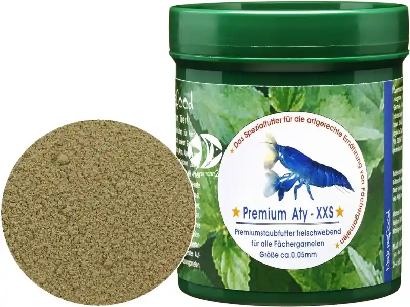 Szybka dostawa NATUREFOOD Premium Aty XXS 50g (34310) - Pokarm dla krewetek filtrujących