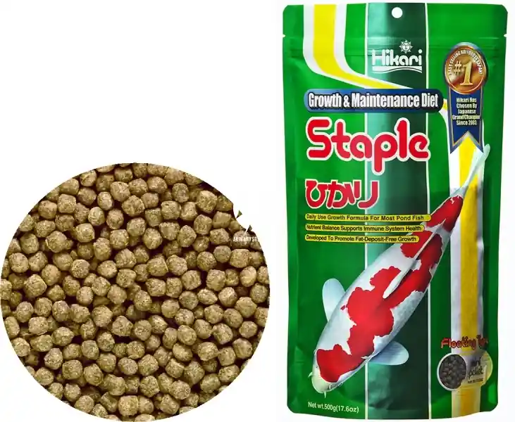 HIKARI Staple Mini 500g (01242) - Pływający pokarm dla wszystkich ryb stawowych Zamów dziś