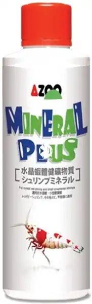 AZOO Mineral Plus 120ml (AZ17292) - Skuteczny preparat mineralny dbający o zdrowie krewetek Ostatnie sztuki