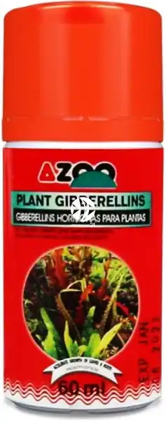 Nie przegap AZOO Plant Gibberellins 60ml (AZ11011) - Hormony roślinne (gibberelliny) dla roślin w akwarium
