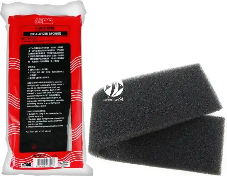 Najlepsza cena AZOO Bio-Garden Sponge (AZ16032) - Mechaniczno-biologiczny wkład do filtra akwarium w ogrodzie, bądz stawu.