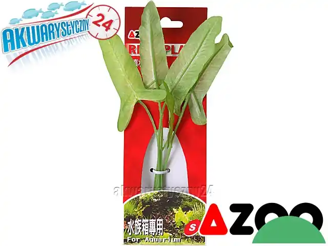 Cena promocyjna AZOO SYNGONIUM S (20cm) (AZ98001) - Roślina sztuczna z tkanymi liśćmi
