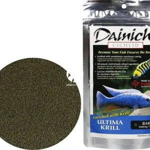 DAINICHI (Termin 01.2022) Cichlid Ultima Krill Sinking 250g baby - Doskonale zbilansowany pokarm wspomagający szybki wzrost i prawidłowy rozwój pielęgnic Sprawdź teraz