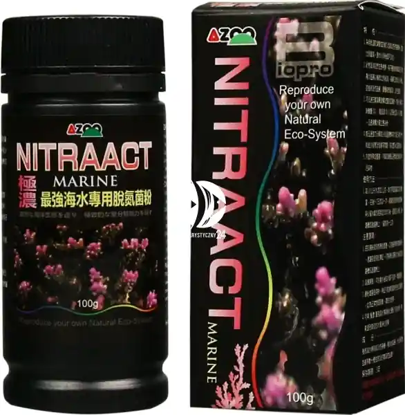 AZOO NitraAct Marine 100g (AZ40026) - Wyspecjalizowane, wydajne bakterie w proszku o szerokim spektrum działania. Oferta