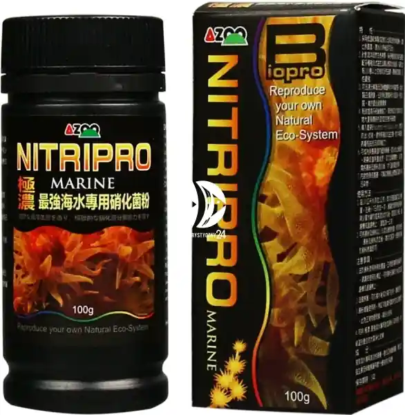 AZOO NitriPro Marine 100g (AZ40025) - Wyspecjalizowane, wydajne bakterie w proszku o szerokim spektrum działania. Zniżka
