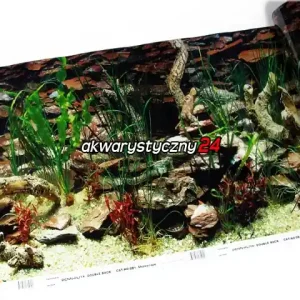 Ostatnia szansa PENN PLAX Foto tapeta do akwarium (wysokość 48cm) nr.1 - Tło dwustronne