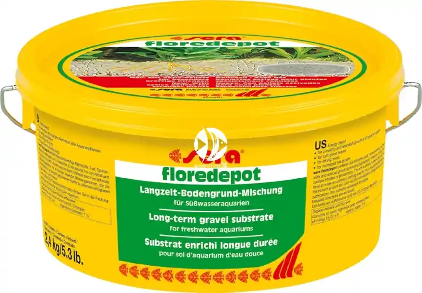 SERA FloreDepot 2,4kg (03375) - Substrat dla roślin pod podłoże. Najlepsza cena