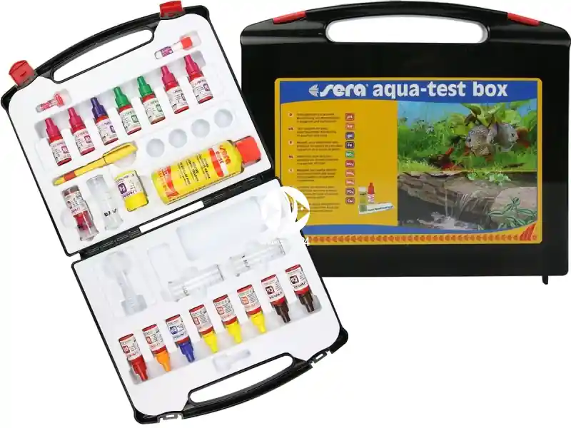 SERA Aqua-Test Box + Cu (04002) - Zestaw testów do akwarium słodkowodnego Zamów dziś