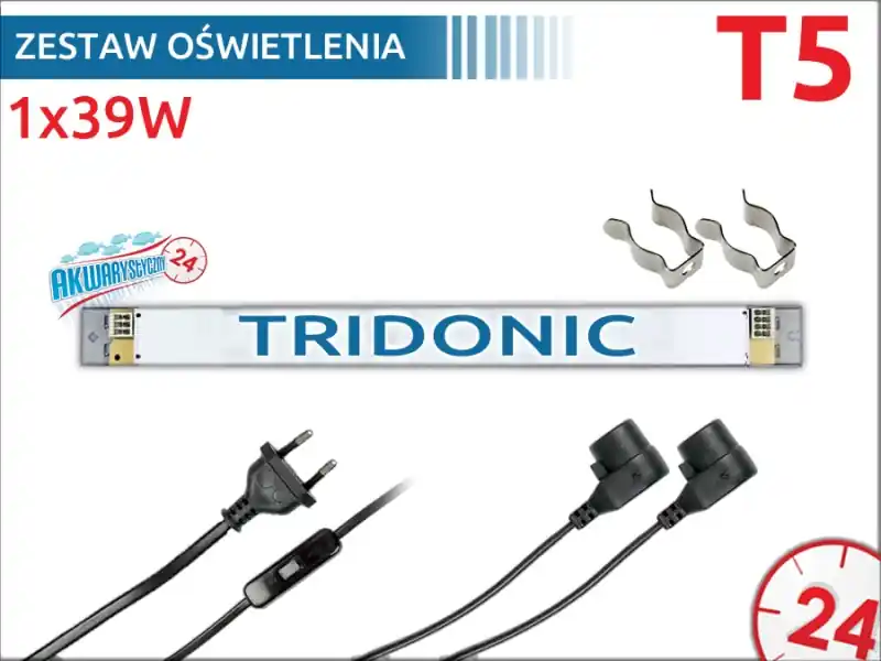 Zestaw oświetlenia 1x39W na świetlówki (85cm) - Hit sprzedaży