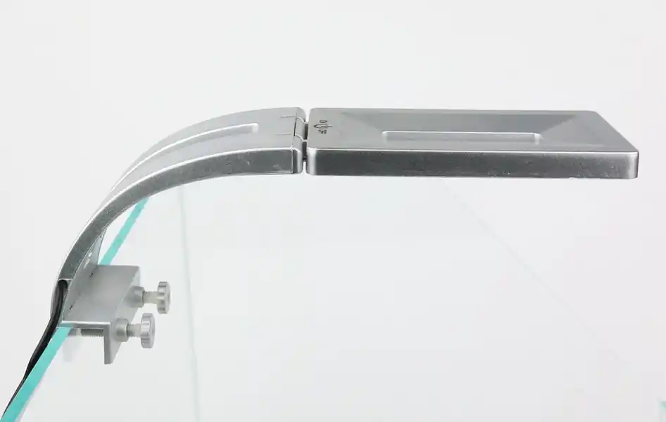 Wyjątkowa oferta (Używana) XIANGTING Lampka LED 203 Srebrna - Oświetlenie LED do nano akwarium morskiego