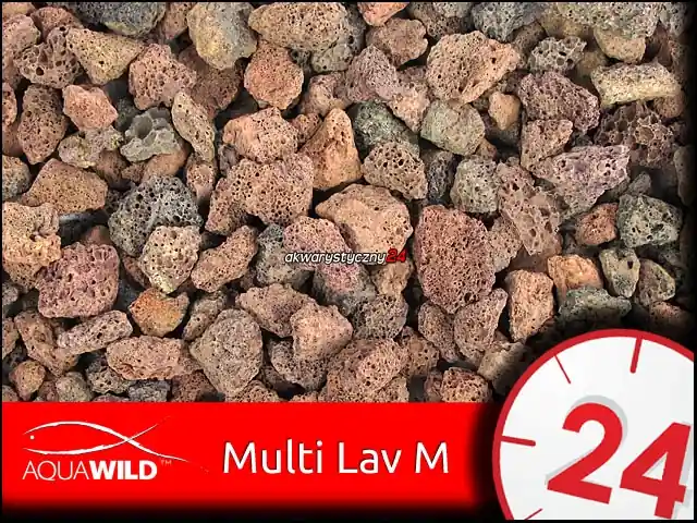 AQUAWILD MULTI LAV M 1L - Porowaty wkład biologiczny do filtrów akwariowych Ograniczona ilość