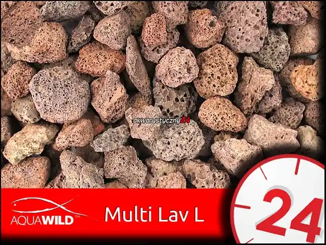 AQUAWILD MULTI LAV L 30L - Porowaty wkład biologiczny do filtrów akwariowych Łatwy zwrot
