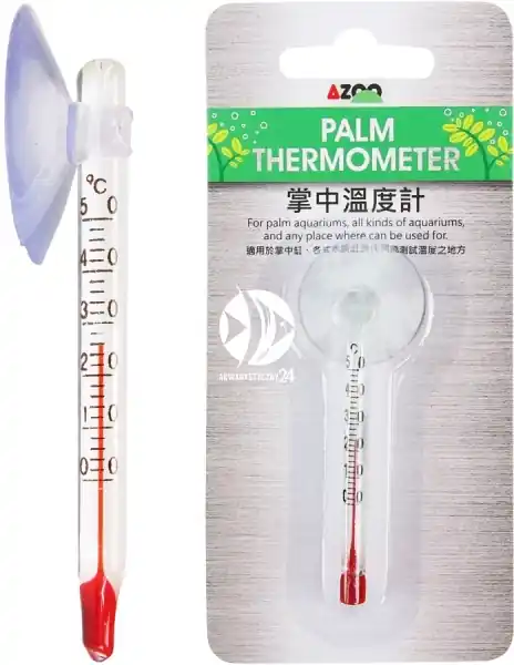 Promocja AZOO Palm Thermometr (AZ12014) - Nano termometr do akwarium