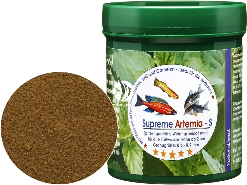 Kup online NATUREFOOD Supreme Artemia S 55g (38580) - Tonący pokarm dla mięsożernych ryb słodkowodnych