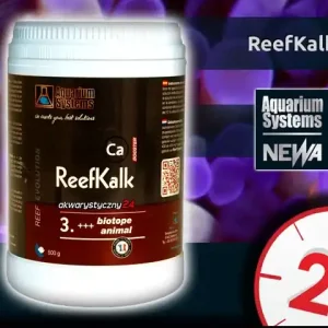 AQUARIUM SYSTEMS ReefKalk 500g (210132) - Suplement wapnia w proszku Oferta czasowa