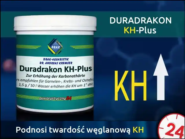 DRAK-aquaristik Duradrakon KH-Plus (Puszka) 500g - Mieszanka soli do zwiększania twardości węglanowej KH Rabat