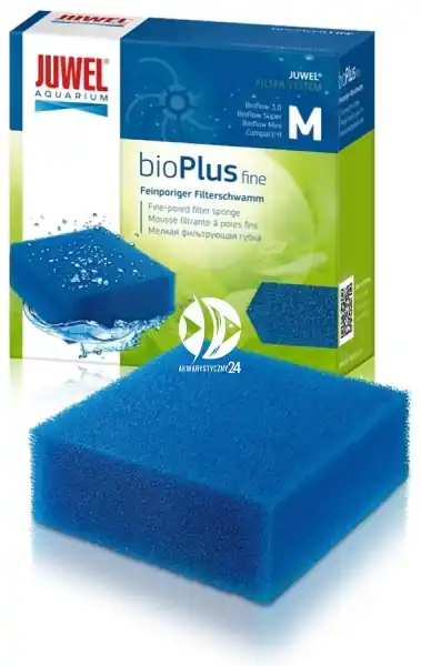 Bezpieczna płatność JUWEL BioPlus Fine 3.0 Compact M (88051) - Gładka gąbka filtracyjna o drobnych porach