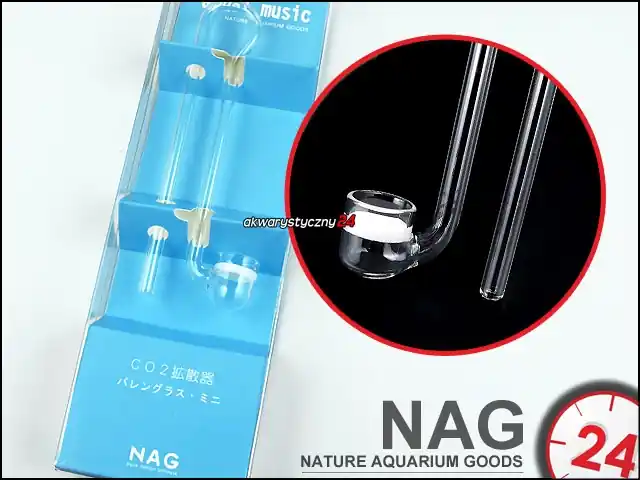 NAG HANG ON CO2 DIFFUSER (U-shape) - Nano Dyfuzor CO2 wieszany na szybę Wysoka jakość