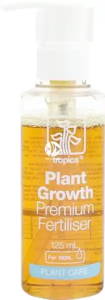 Zamów dziś TROPICA Plant Growth Premium Fertiliser 125ml (614) - Kompletny nawóz mikroelementowy bez azotu i fosforu